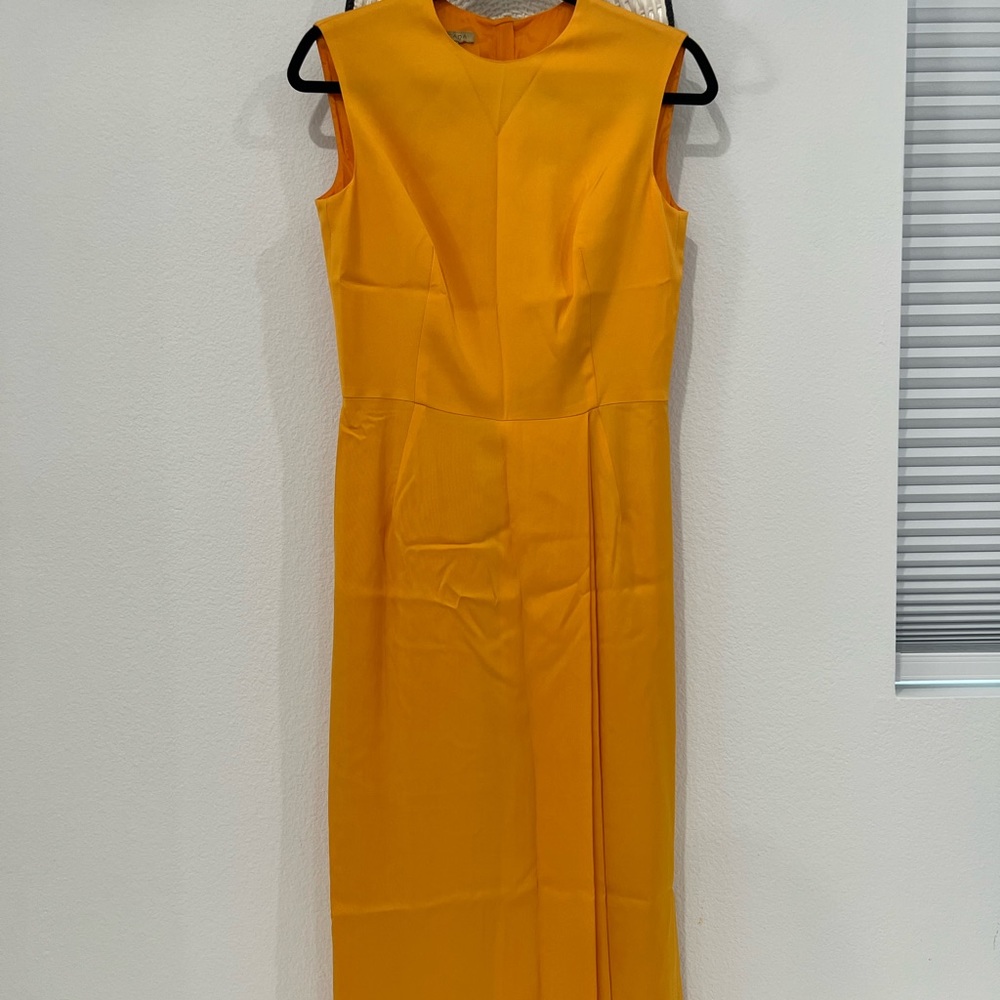 ESCADA SILK MIDI DRESS